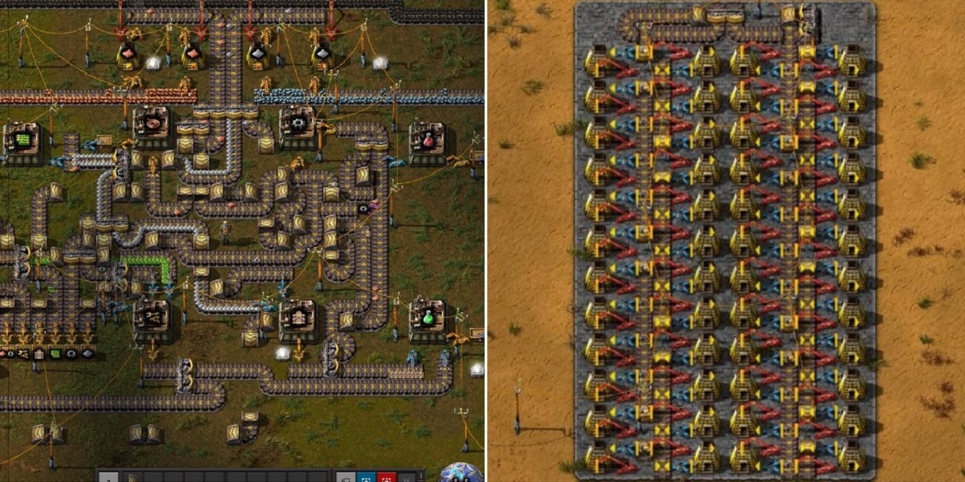 Split image Factorio screenshots