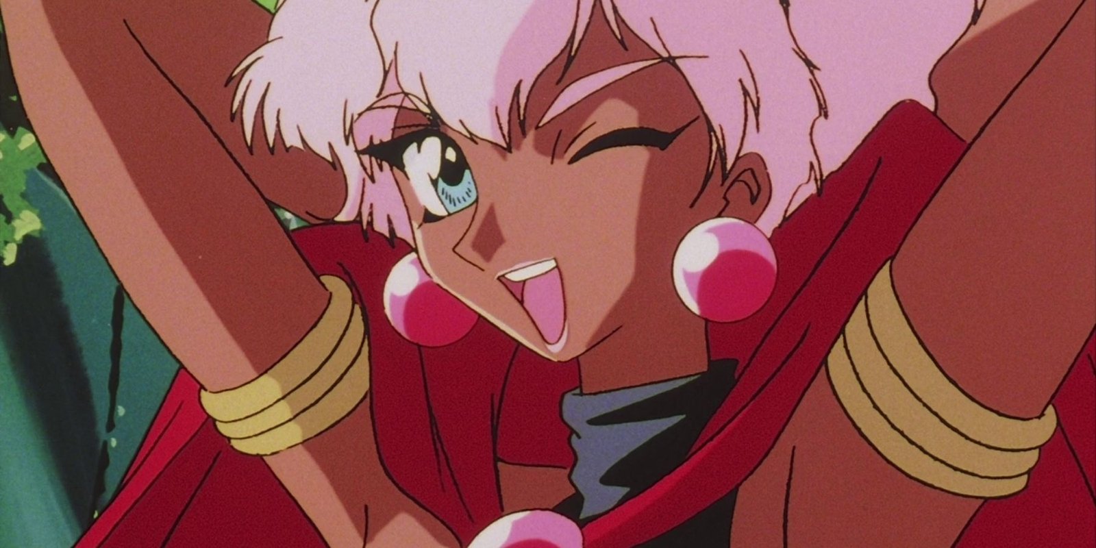 Caldina (Magic Knight Rayearth) black anime female character