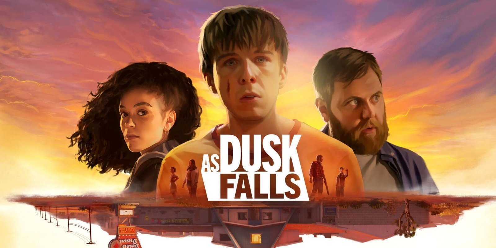 As Dusk Falls Title Splash