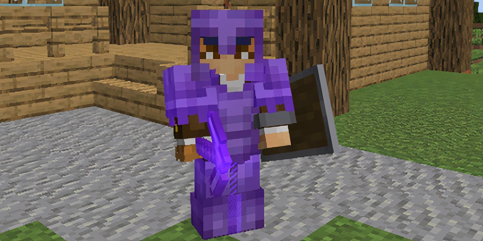 Minecraft Enchanted Netherite Armor