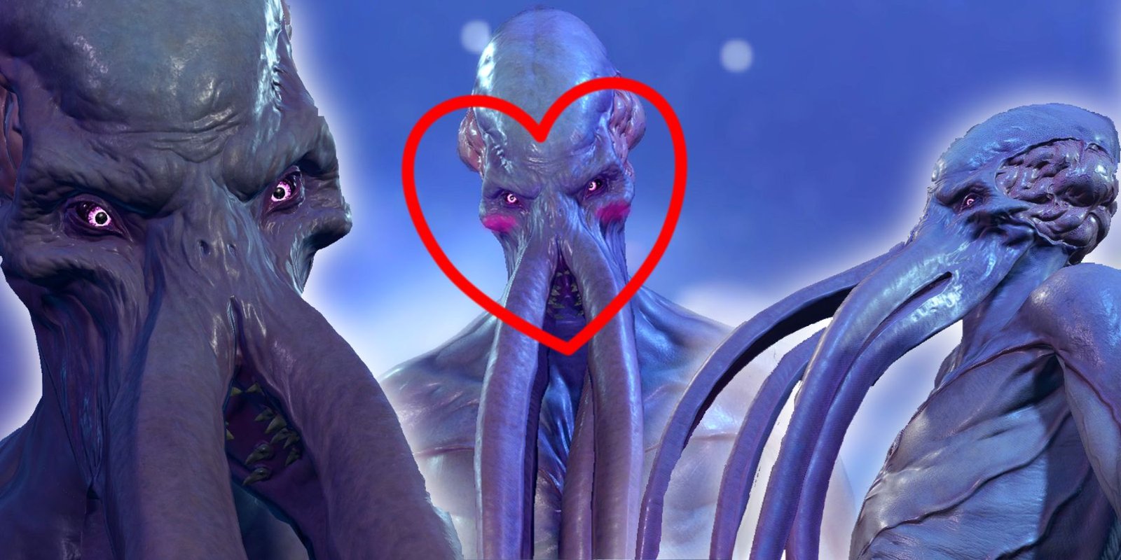 Baldurs Gate 3 Romance The Emperor Closeup Illithid Mind Flayer