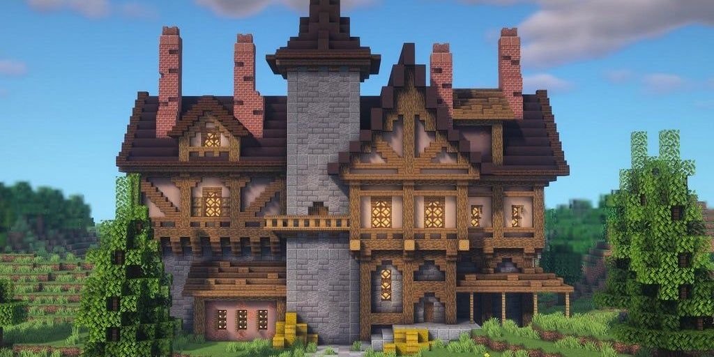 Minecraft Complex Medieval House