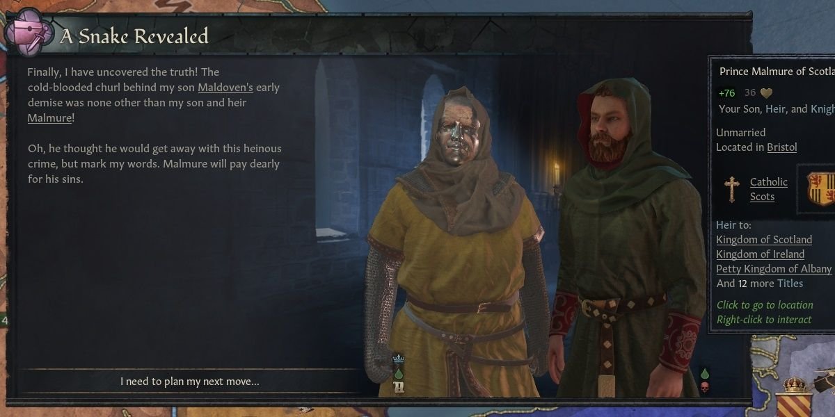 Disfigured Character From Crusader Kings 3