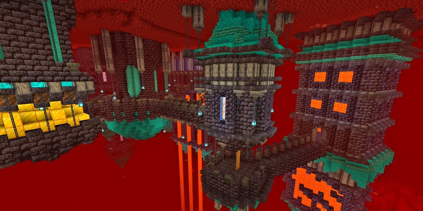 Minecraft Nether Survival Base