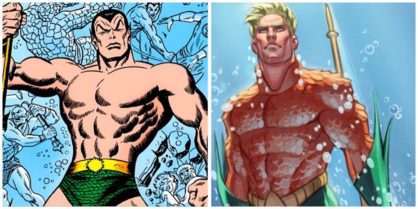 Namor and Aquaman