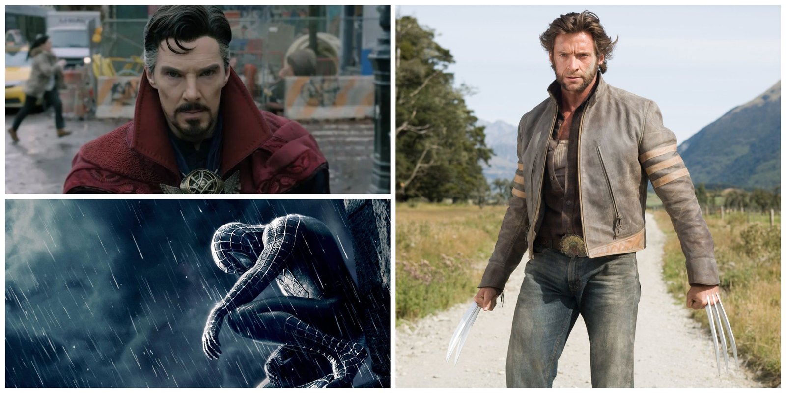 doctor strange, spider-man 3, wolverine origins