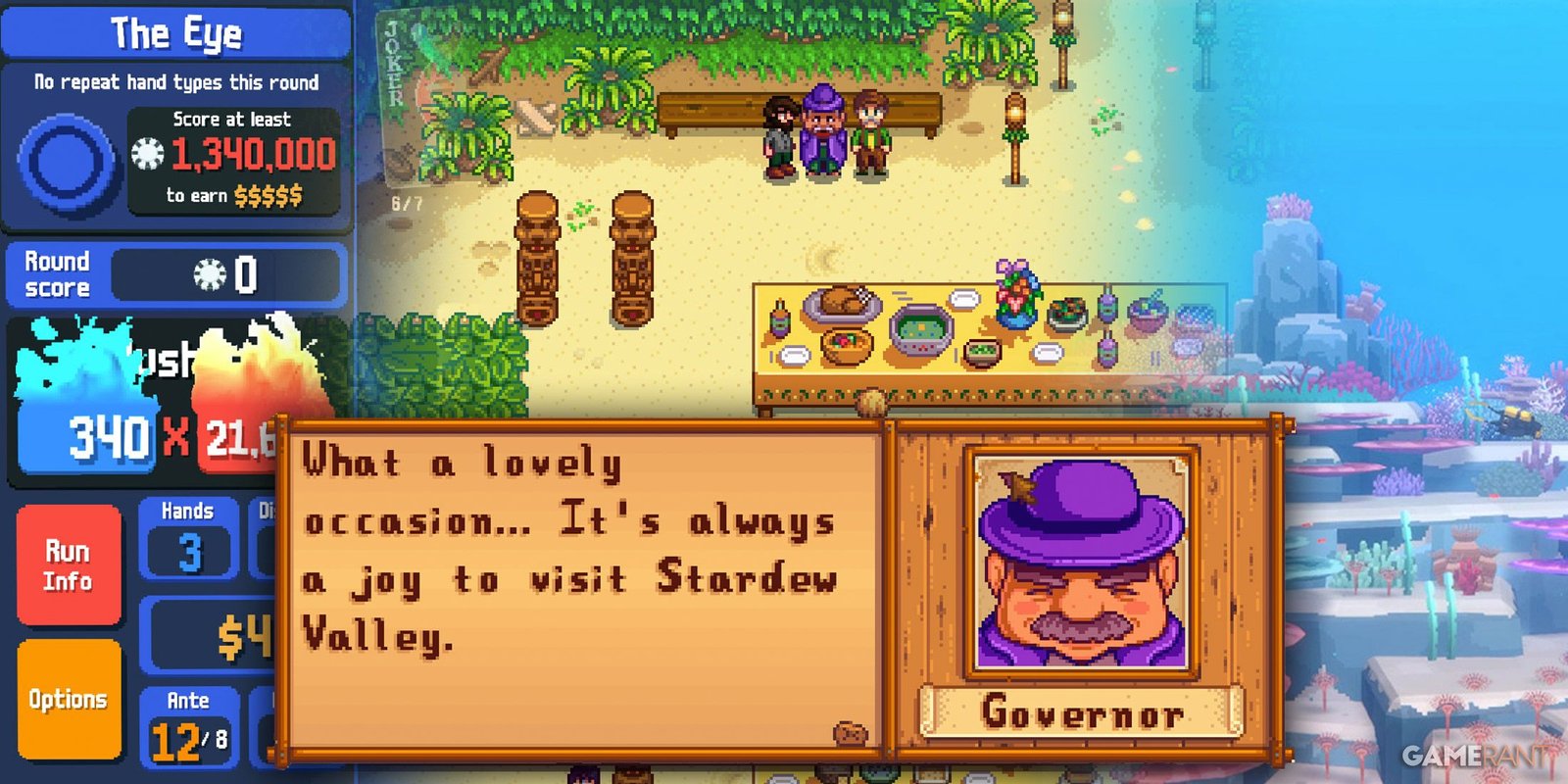 Stardew Valley Dave Diver Balatro Trend