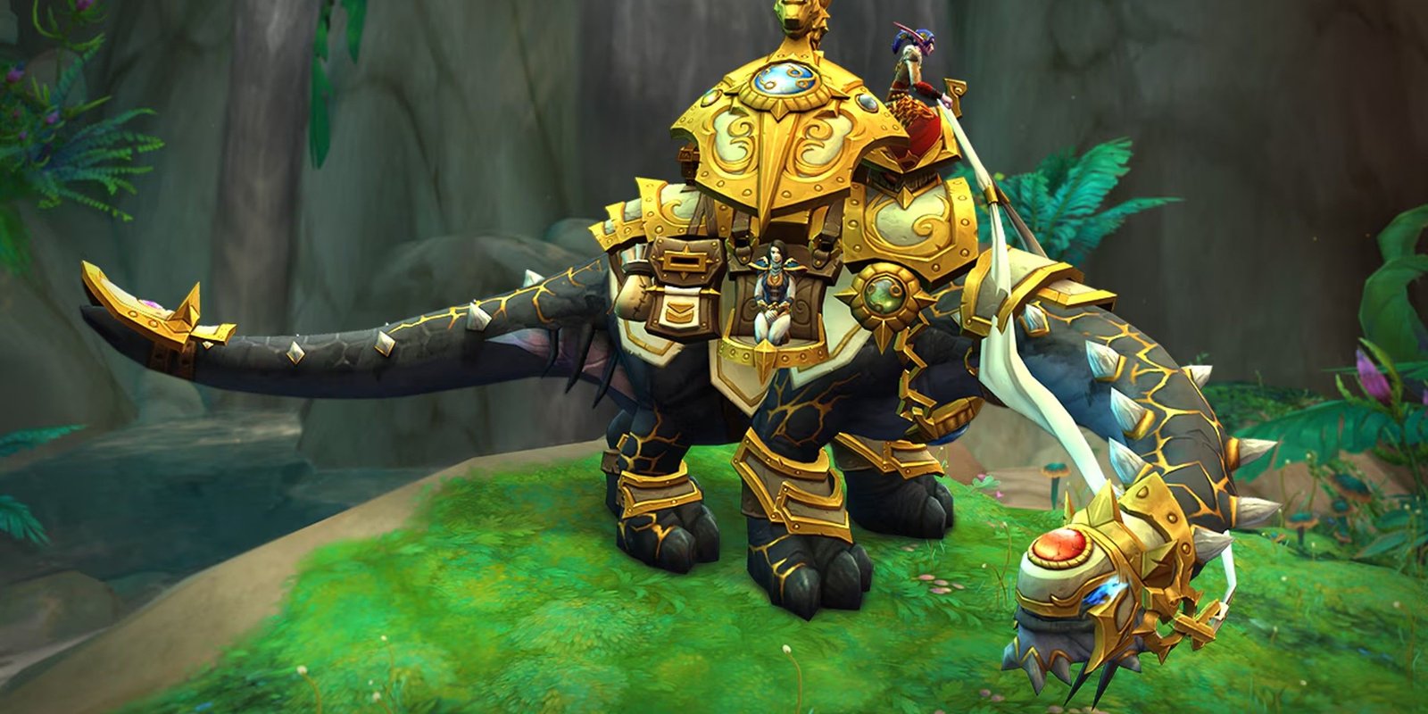 world of warcraft trader's gilded brutosaur war within mount controversy