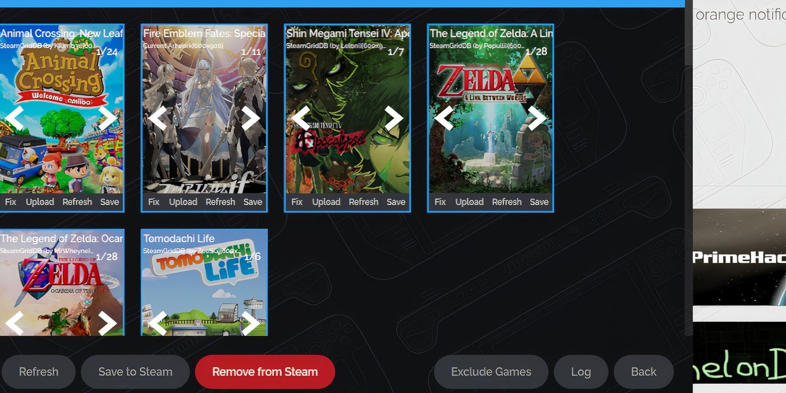 3DS covers fixed on the EmuDeck's Steam Rom Manager