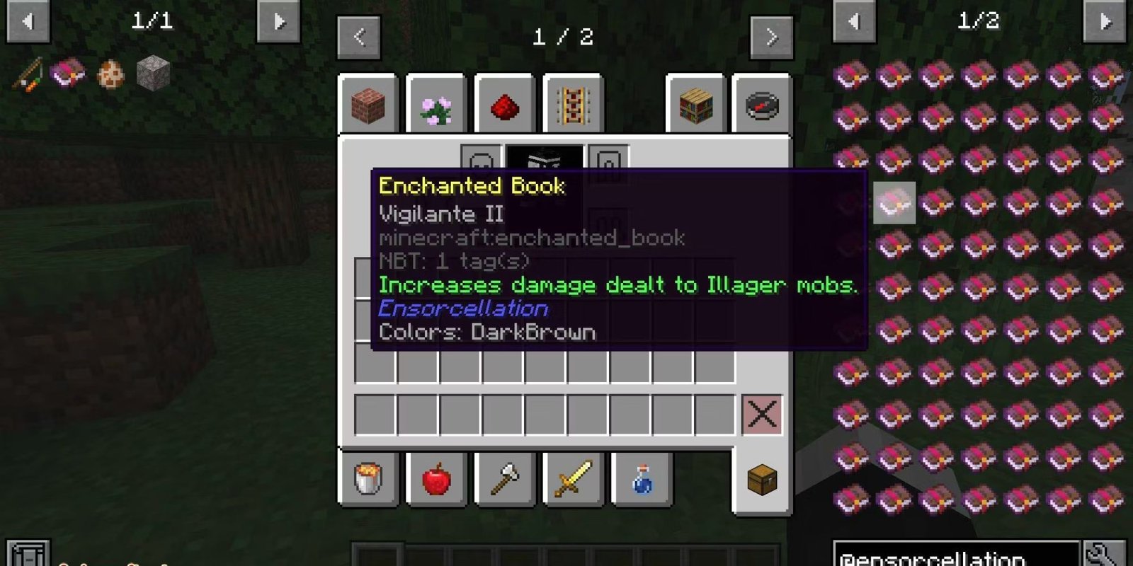 Best Minecraft magic mod - Ensorcellation