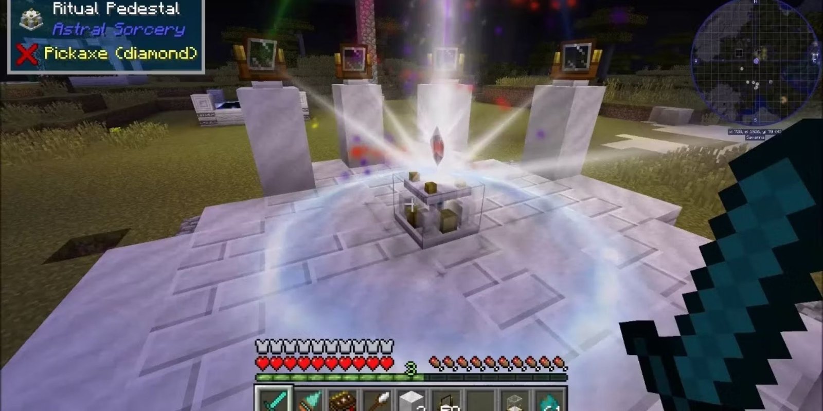 Best Minecraft magic mod - Astral Sorcery