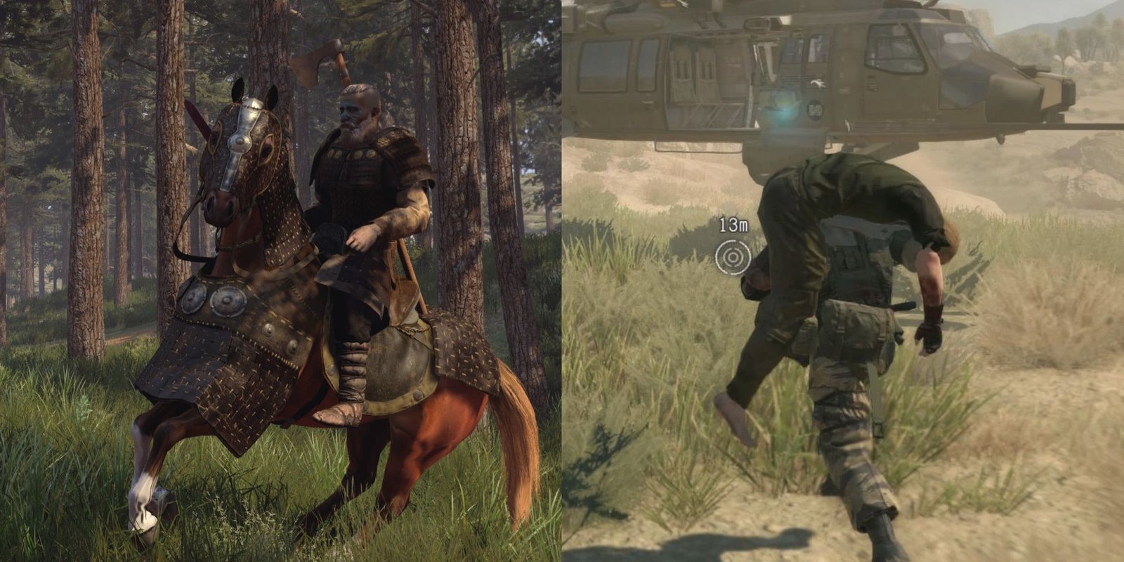 Mount and blade 2 and phantom pain split image