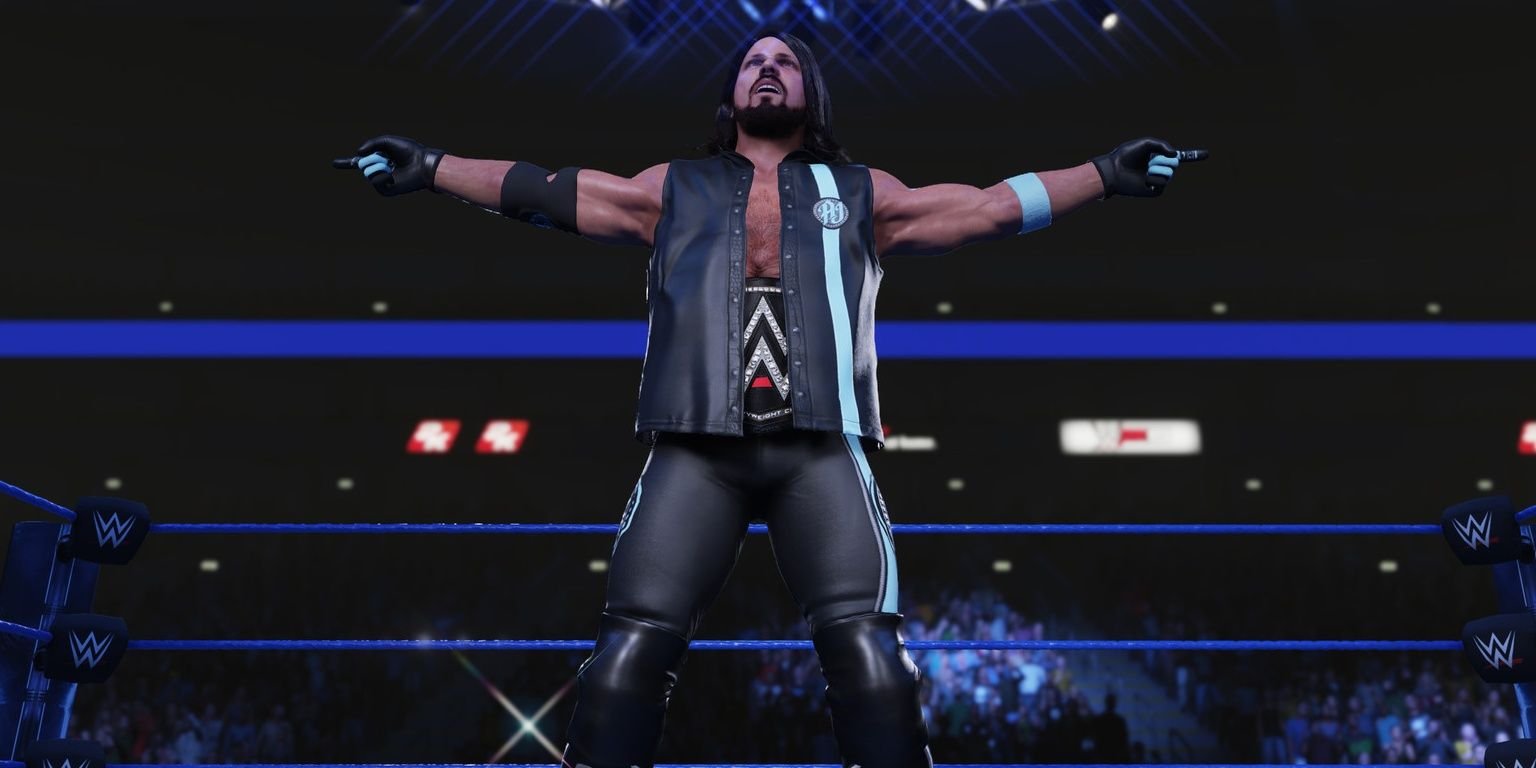 WWE Champion Aj Styles In WWE 2K19