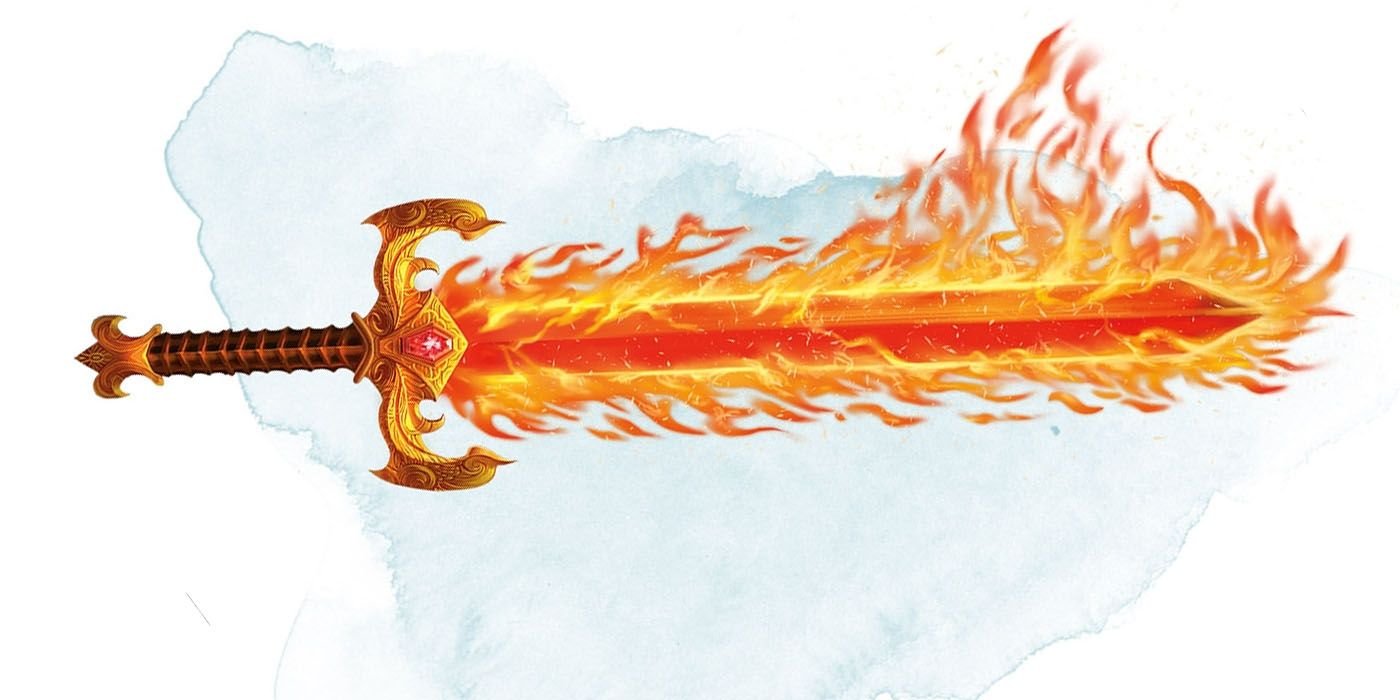 Flame Tongue - Best Rogue Weapons