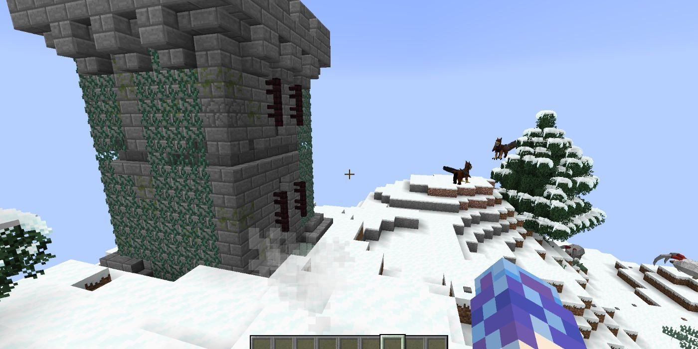 Minecraft RLCraft Snow Biome