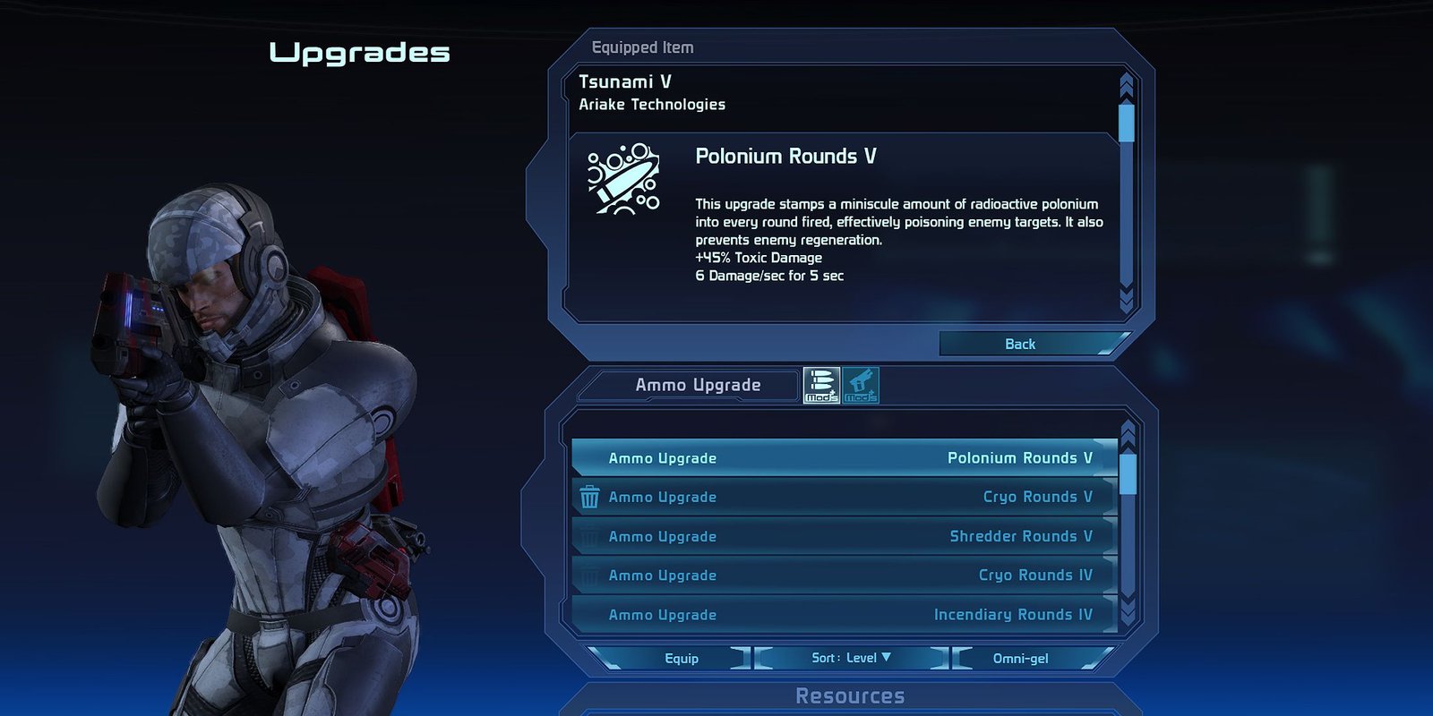 Mass Effect Legendary Edition - Ammo Upgrades