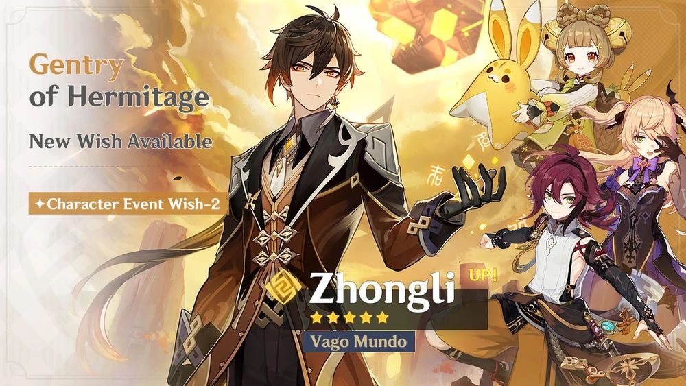 Zhongli rerun Banner 5.2