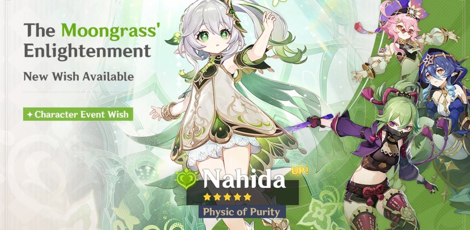 Nahida rerun Event Wish