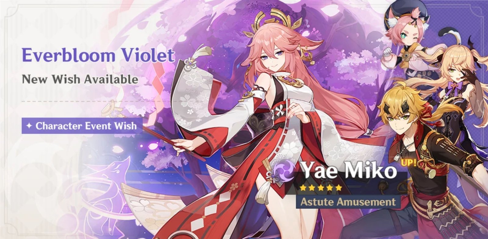 Yae Miko first banner