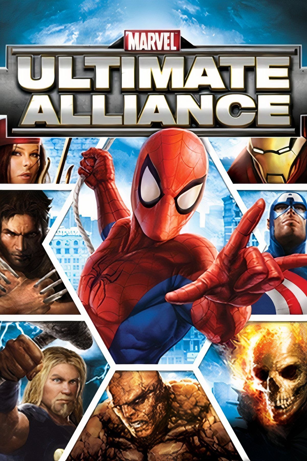 Marvel Ultimate Alliance Tag Page Cover Art