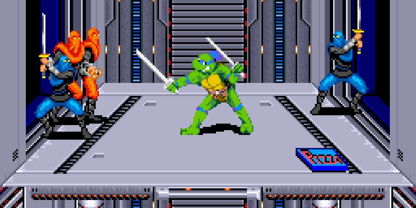 Turtles In Time elevator