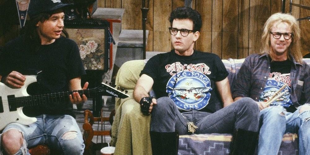 wayne's world aerosmith with tom hanks in SNL