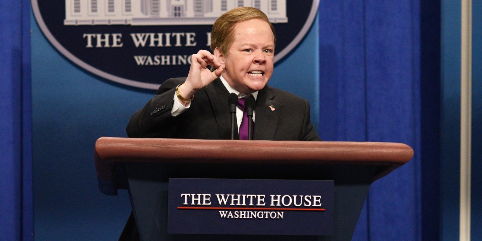 Sean Spicer Press Conference Cold Open in SNL