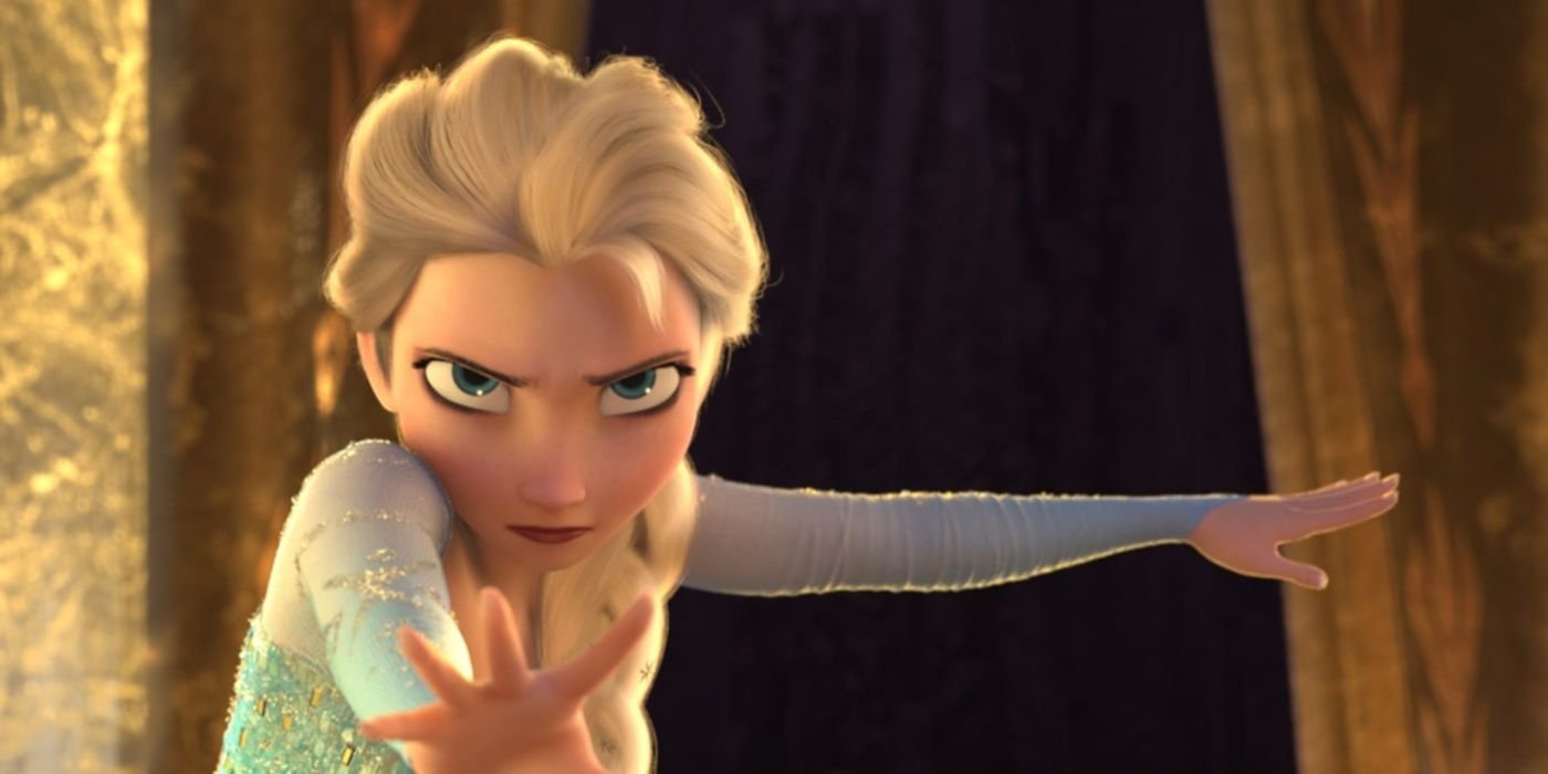 Elsa standing her ground