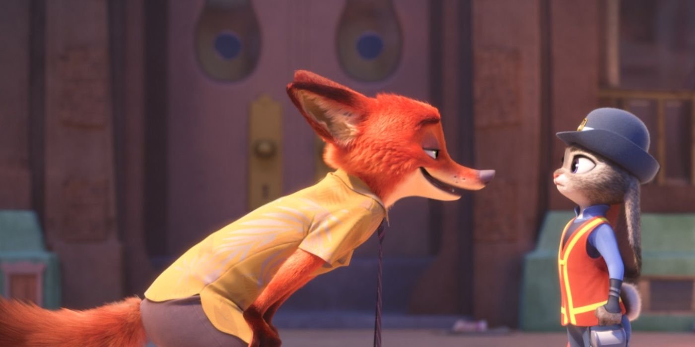 Nick teasing Judy