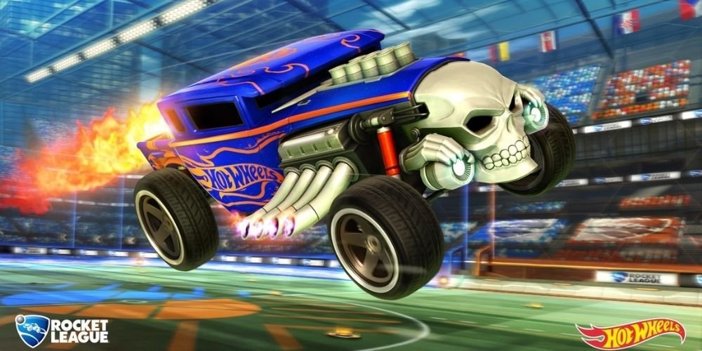 Rocket League Boneshaker Car