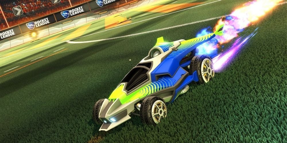 Rocket League Aftershock Car