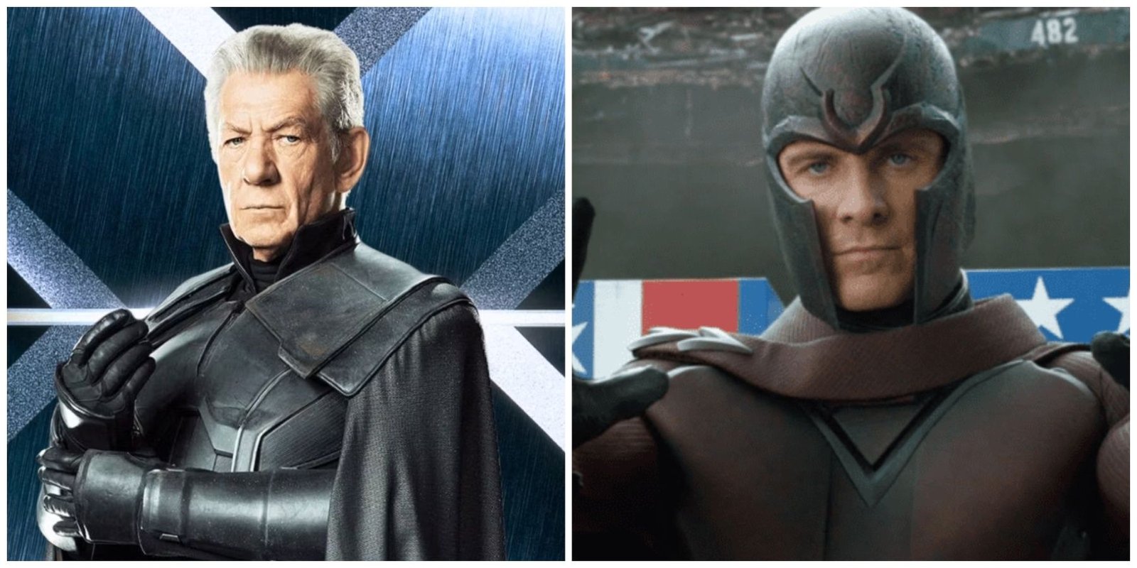 Sir Ian McKellen as Magneto. Michael Fassbender as Magneto.