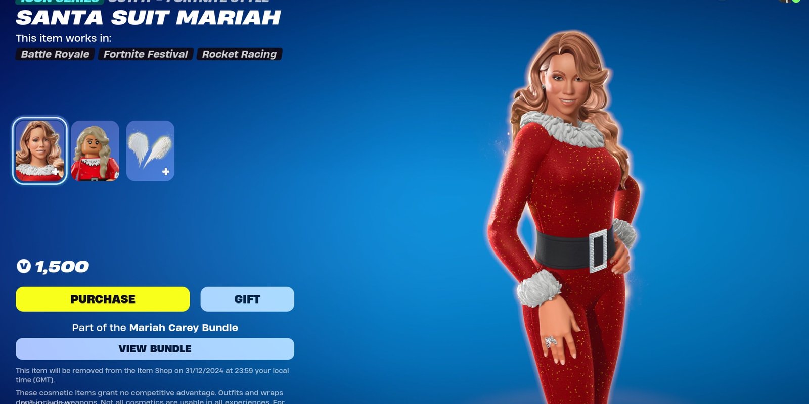 santa suit mariah