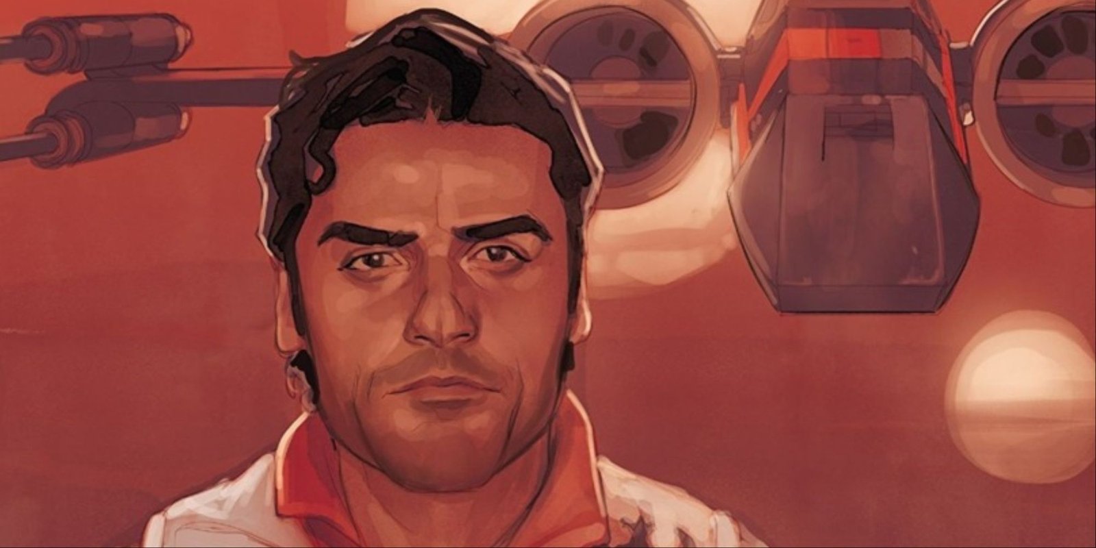 Poe Dameron comic art #18 cropped