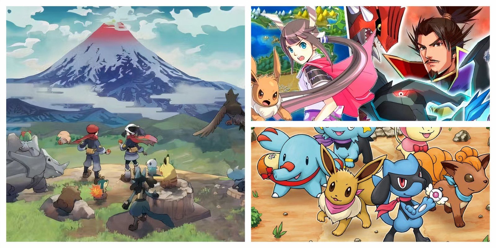 Pokemon Legends Arceus, Conquest and Mystery Dungeon as the best Pokemon spin-off games