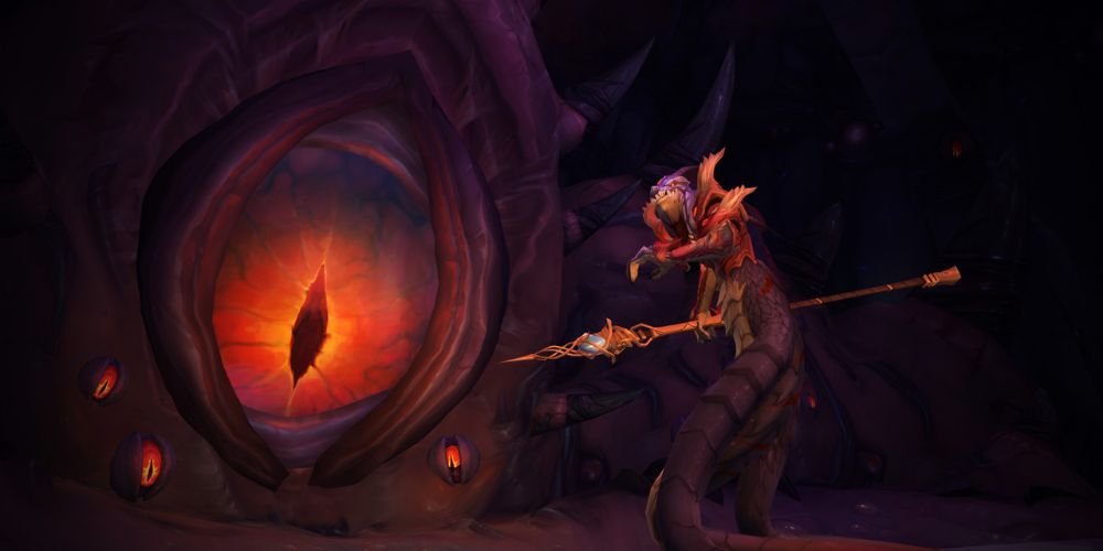 Crucible of Storms Uunat Mythic Raid Boss N'Zoth