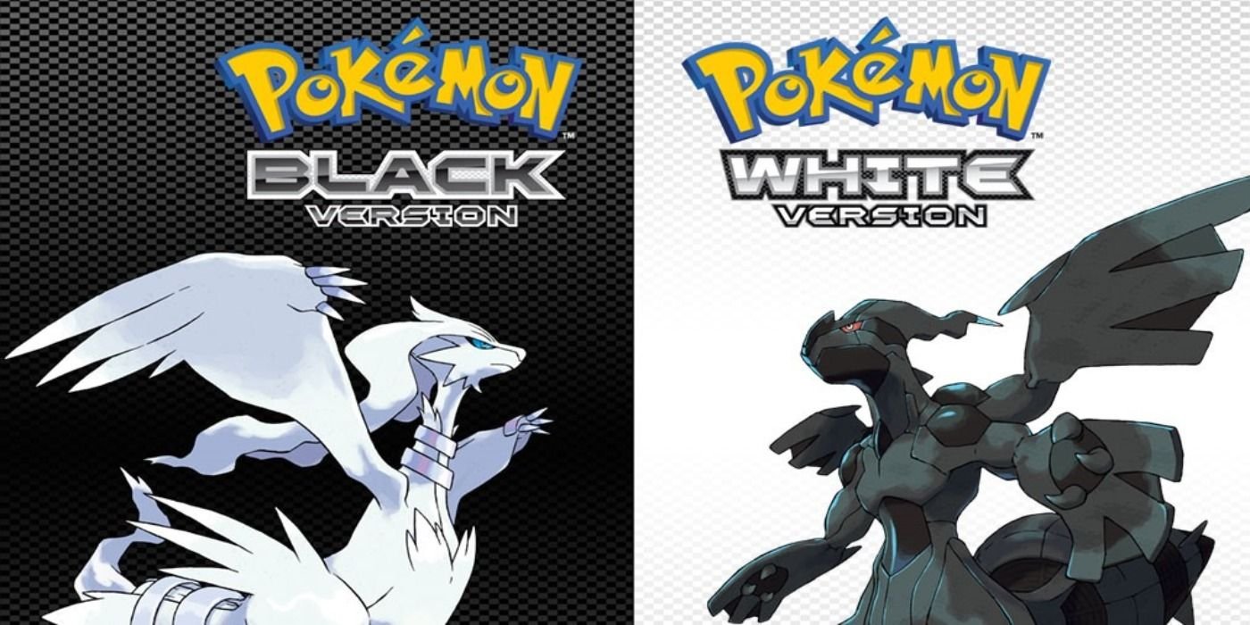 pokemon black and white titles and legendary pokemon