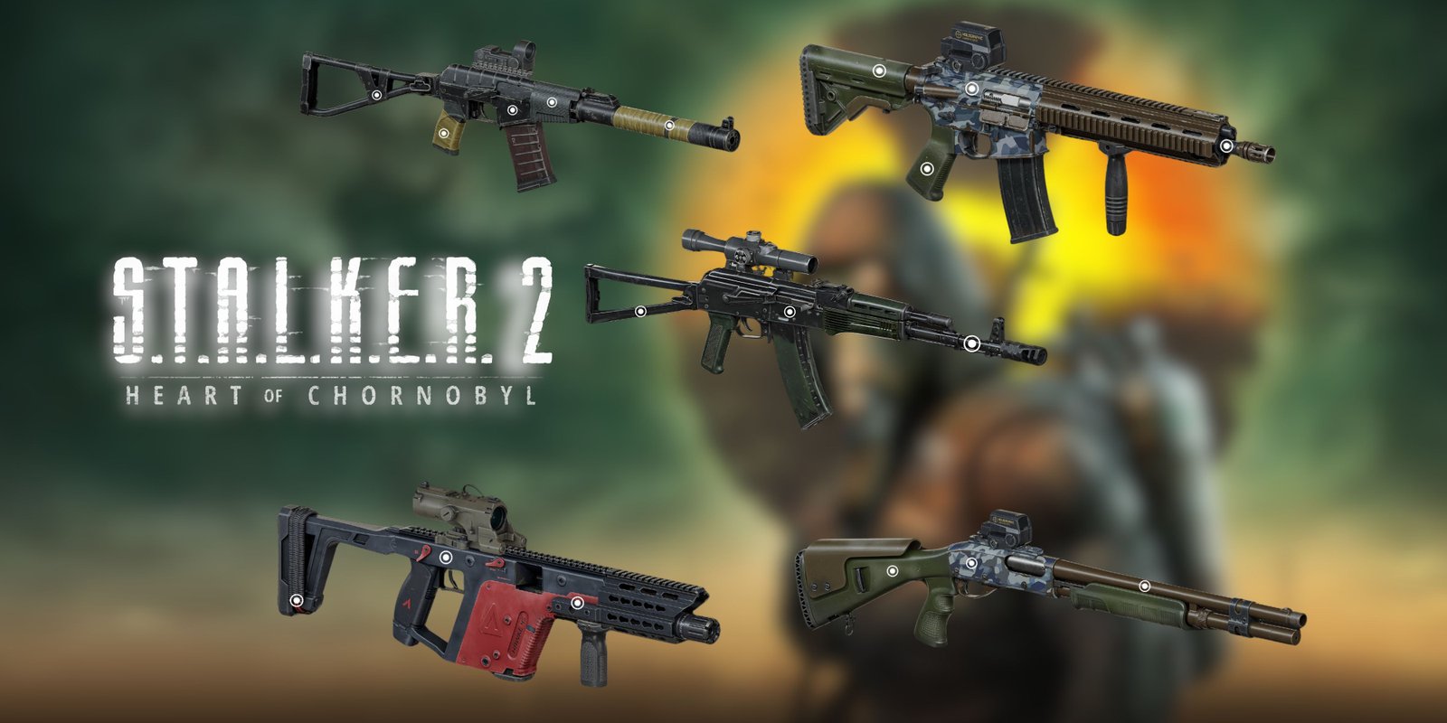 All Unique Weapons In Stalker 2