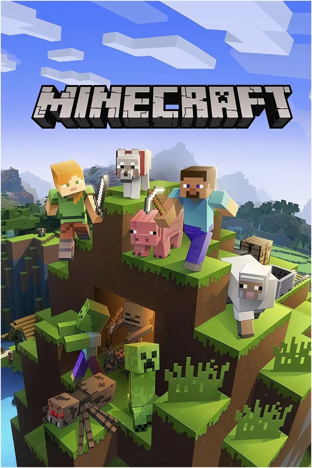 Minecraft Tag Page Cover Art