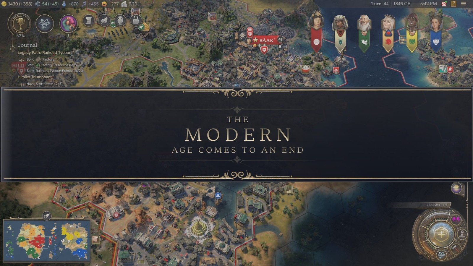 Civ 7_End of Modern Age