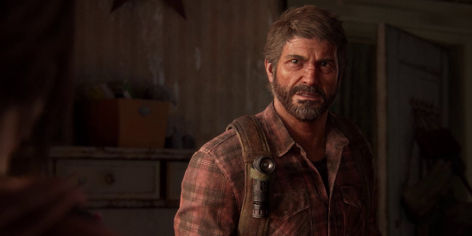 joel from the last of us angry look