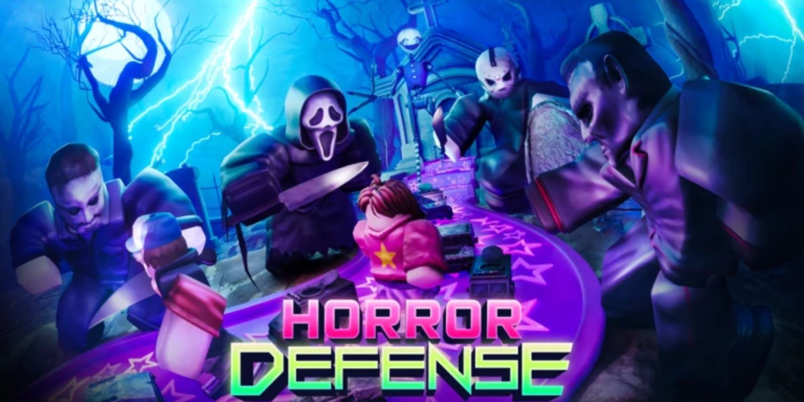 Horror Tower Defense characters