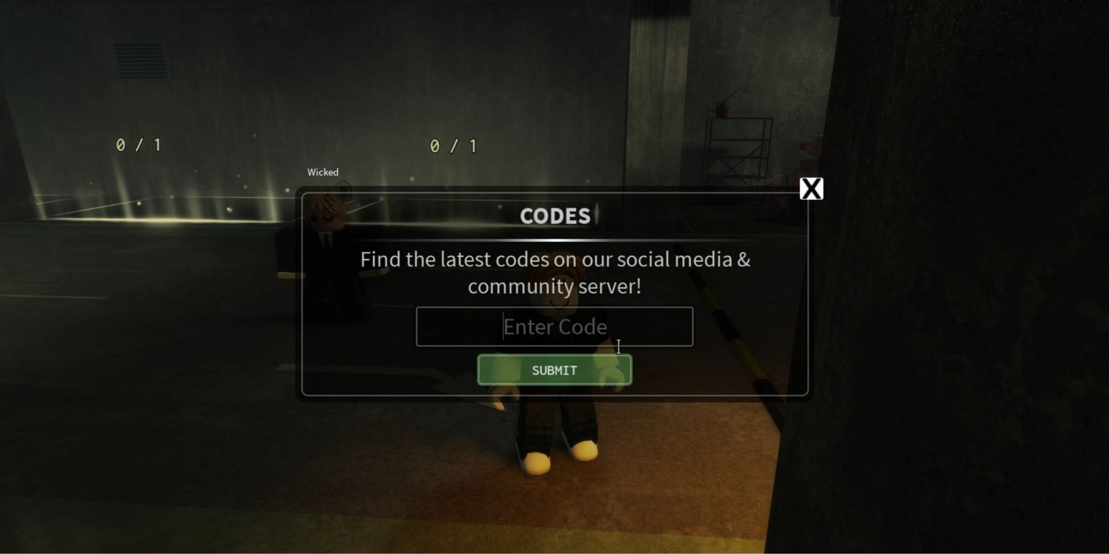 DRIVE: the codes tab