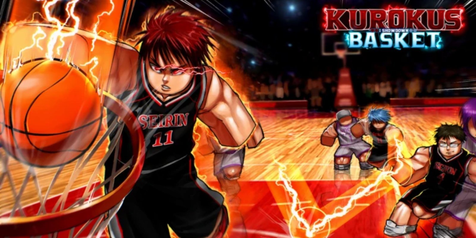 Kuroku's Basket Showdown characters